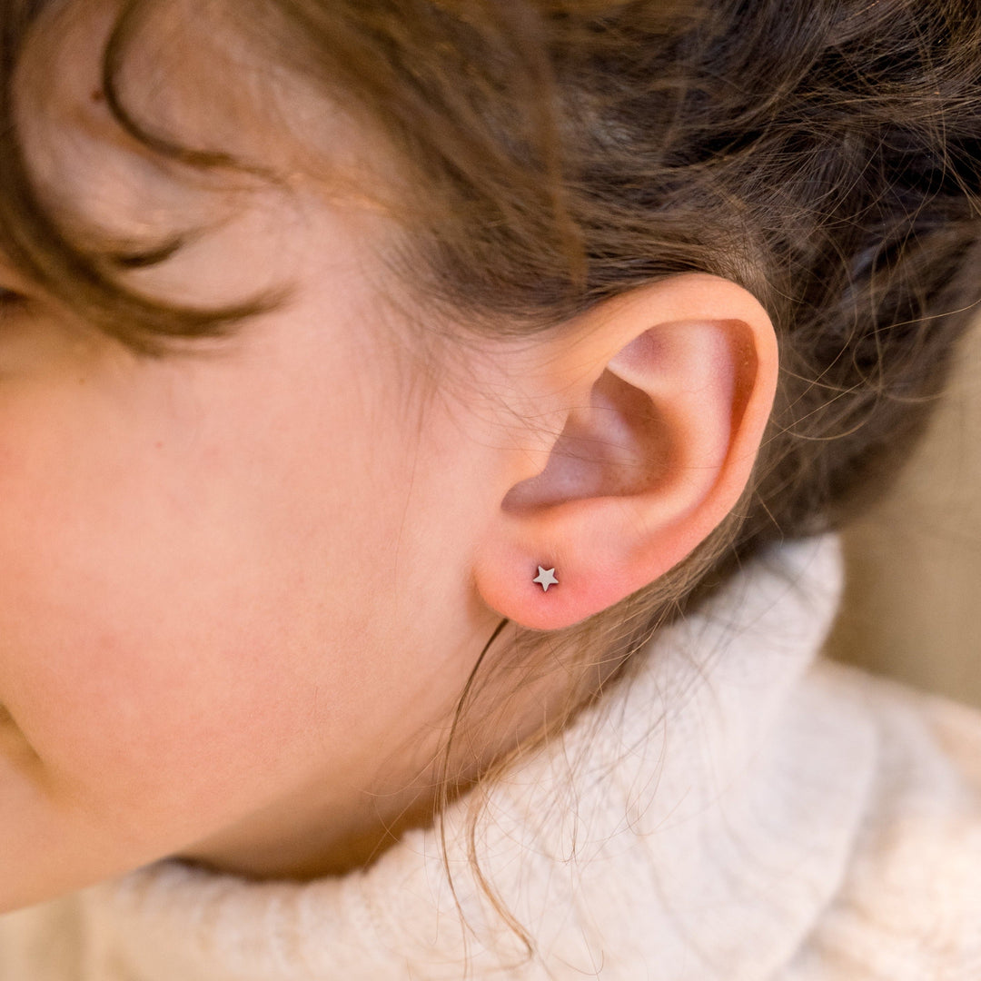 Mini Star Hypoallergenic Earrings