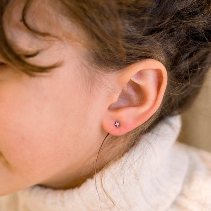 Mini Star Hypoallergenic Earrings