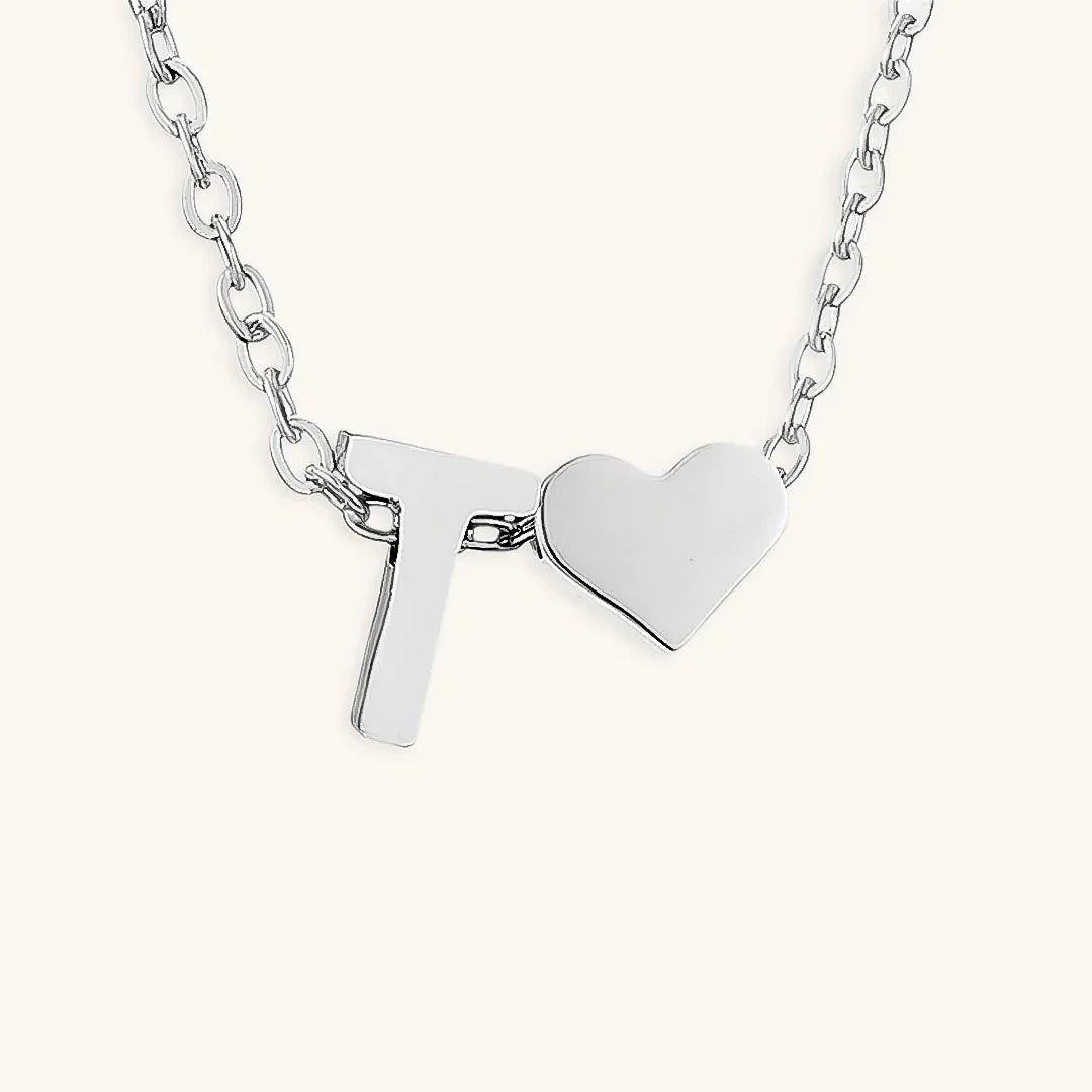 Ria Initial Letter Gold Necklace