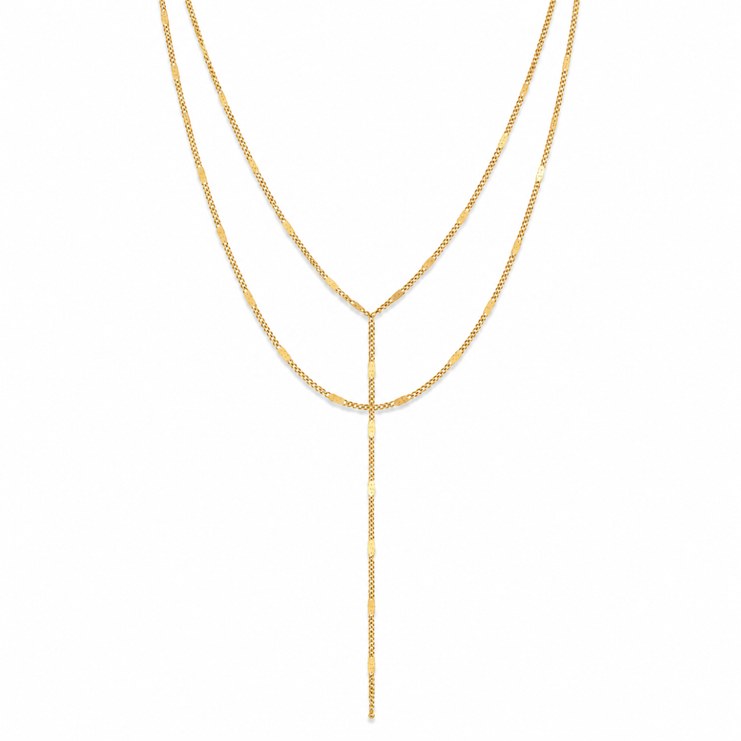Camilla Dainty Lariat Chain Necklace
