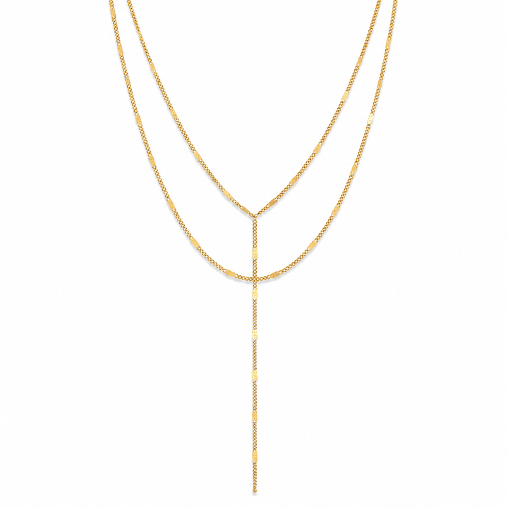 Camilla Dainty Lariat Chain Necklace