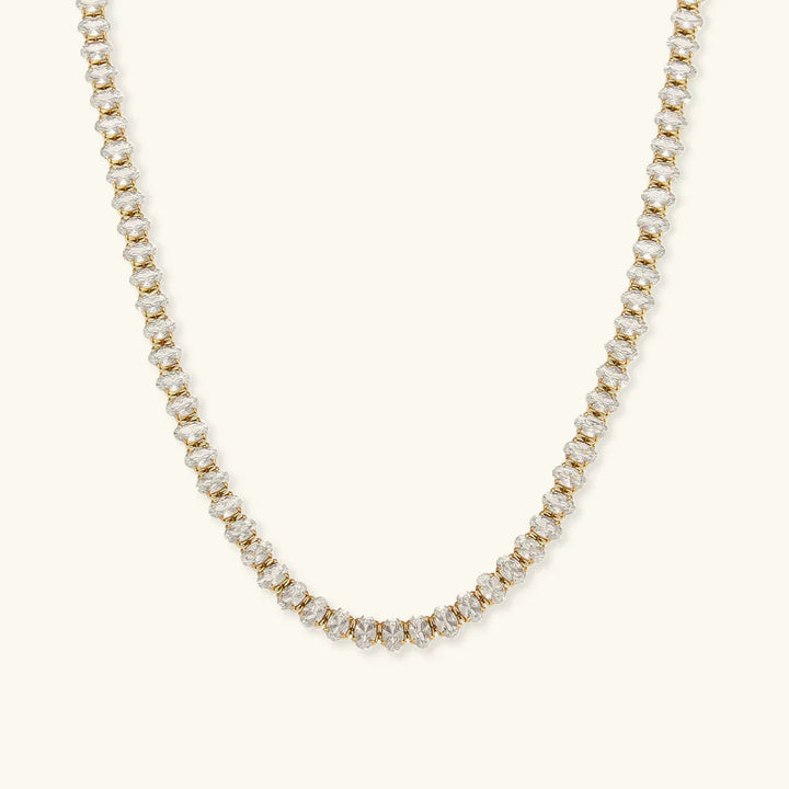 Wisteria Diamond Tennis Necklace