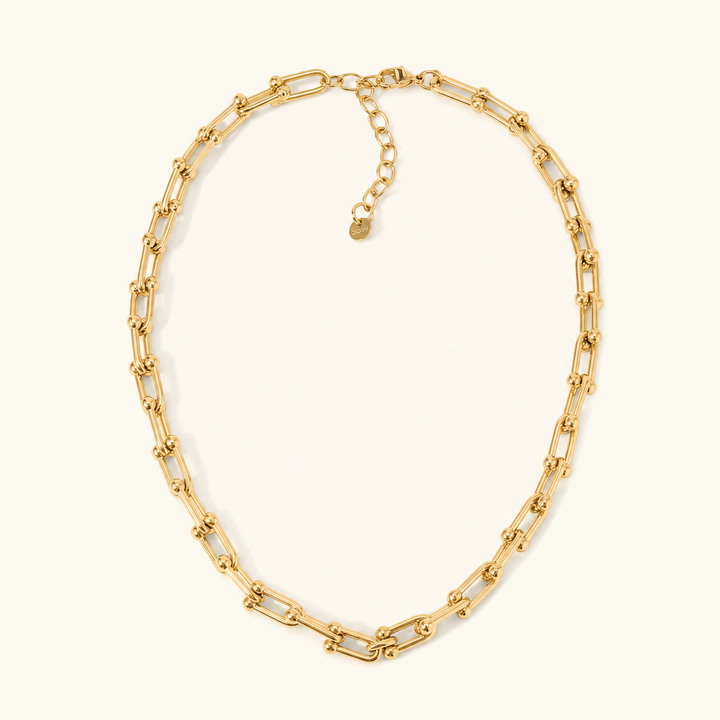 Isle Link Gold Necklace