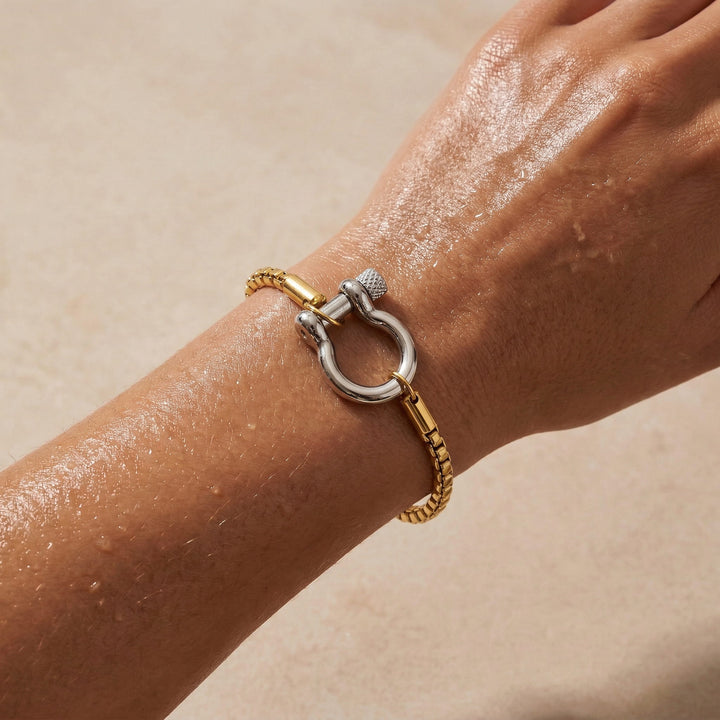 GWEN BRACELET MIX GOLD