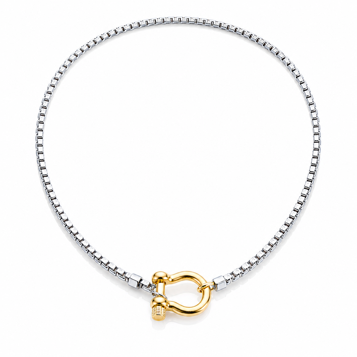 GWEN NECKLACE MIX SILVER