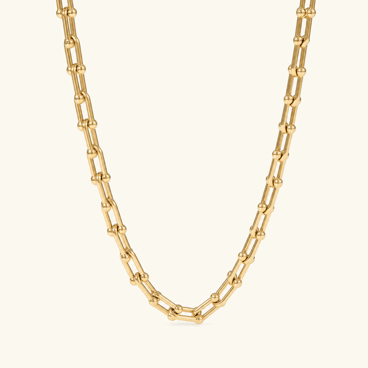 Isle Link Gold Necklace